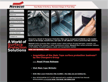 Tablet Screenshot of novacelinc.com